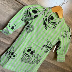 Disney Girls 2T Nightmare Before Christmas Jack Skellington Dress Halloween